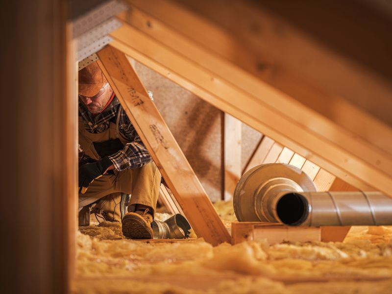 Attic vent installation Chicago